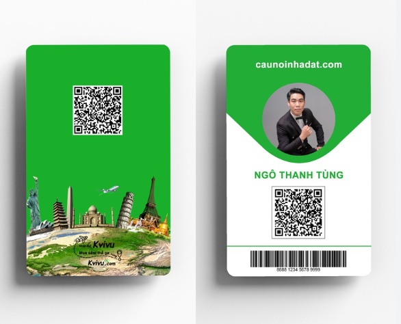 Card visit có tích hợp kết nối NFC