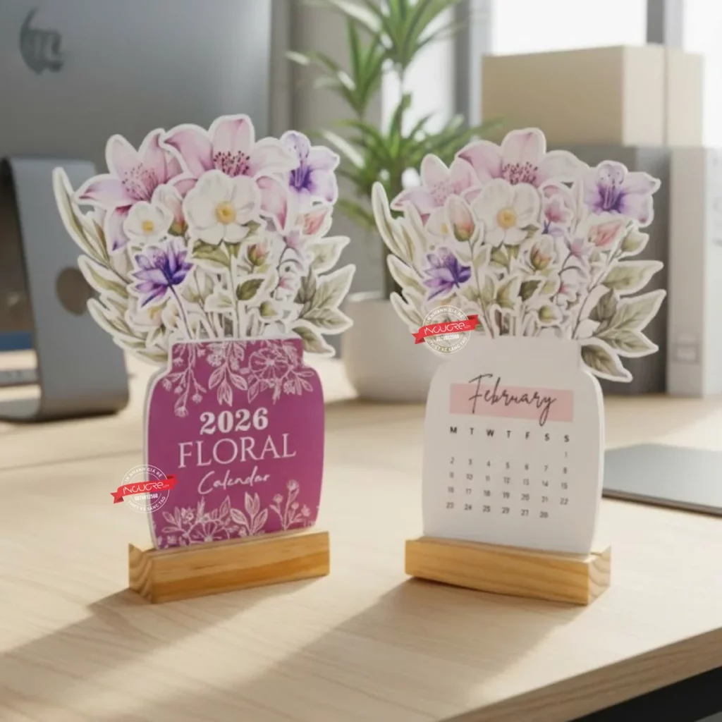 In Lịch Để bàn Độc Quyền