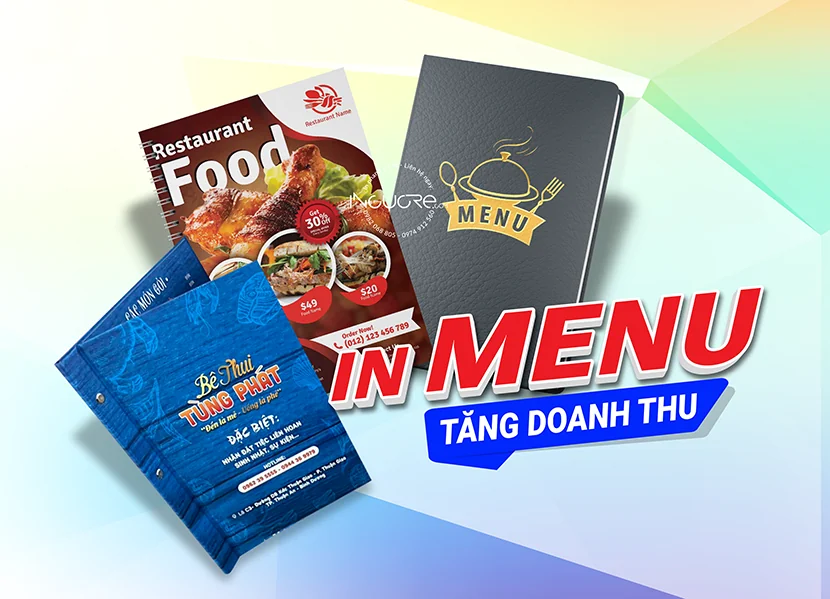 In menu giá rẻ TpHCM