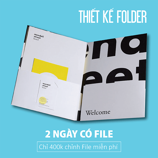 Thiết kế Folder, kẹp file, bìa hồ sơ, bìa sơ mi