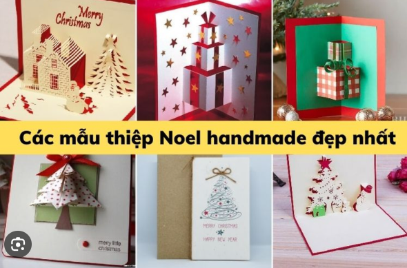 thiep noel handmade