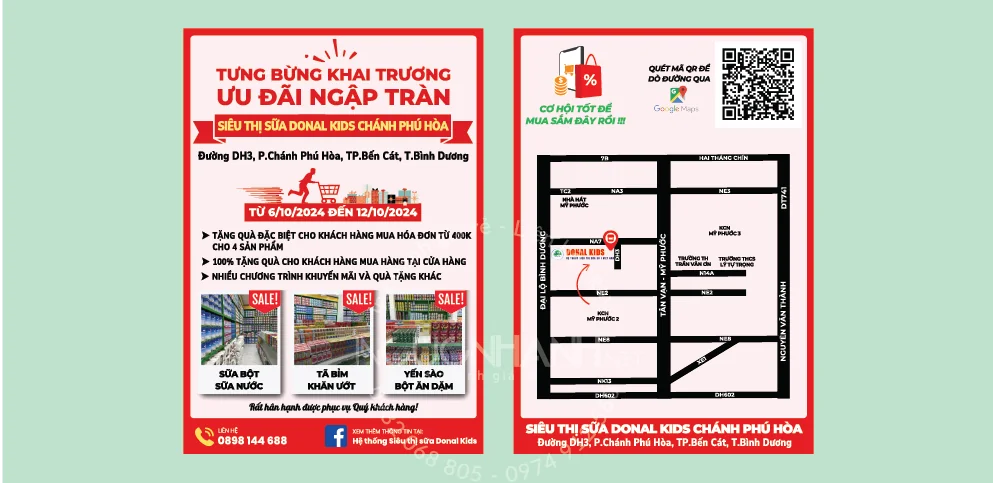 Mẫu Brochure Quảng Cáo Cửa Hàng Tiện Lợi Thiết Kế In Ấn Tại In Cực Rẻ