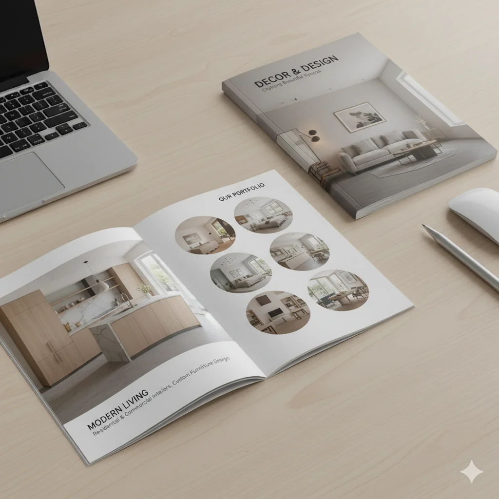 Mẫu Profile Nội Thất Thiết Kế In Ấn Tại In Cực Rẻ