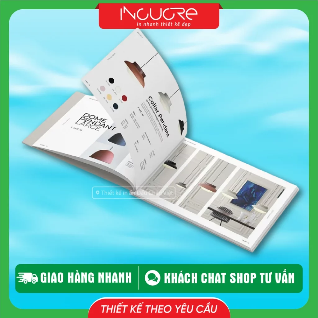 Mẫu Thiết Kế In Ấn Catalogue Sản Phẩm Đèn Trang Trí
