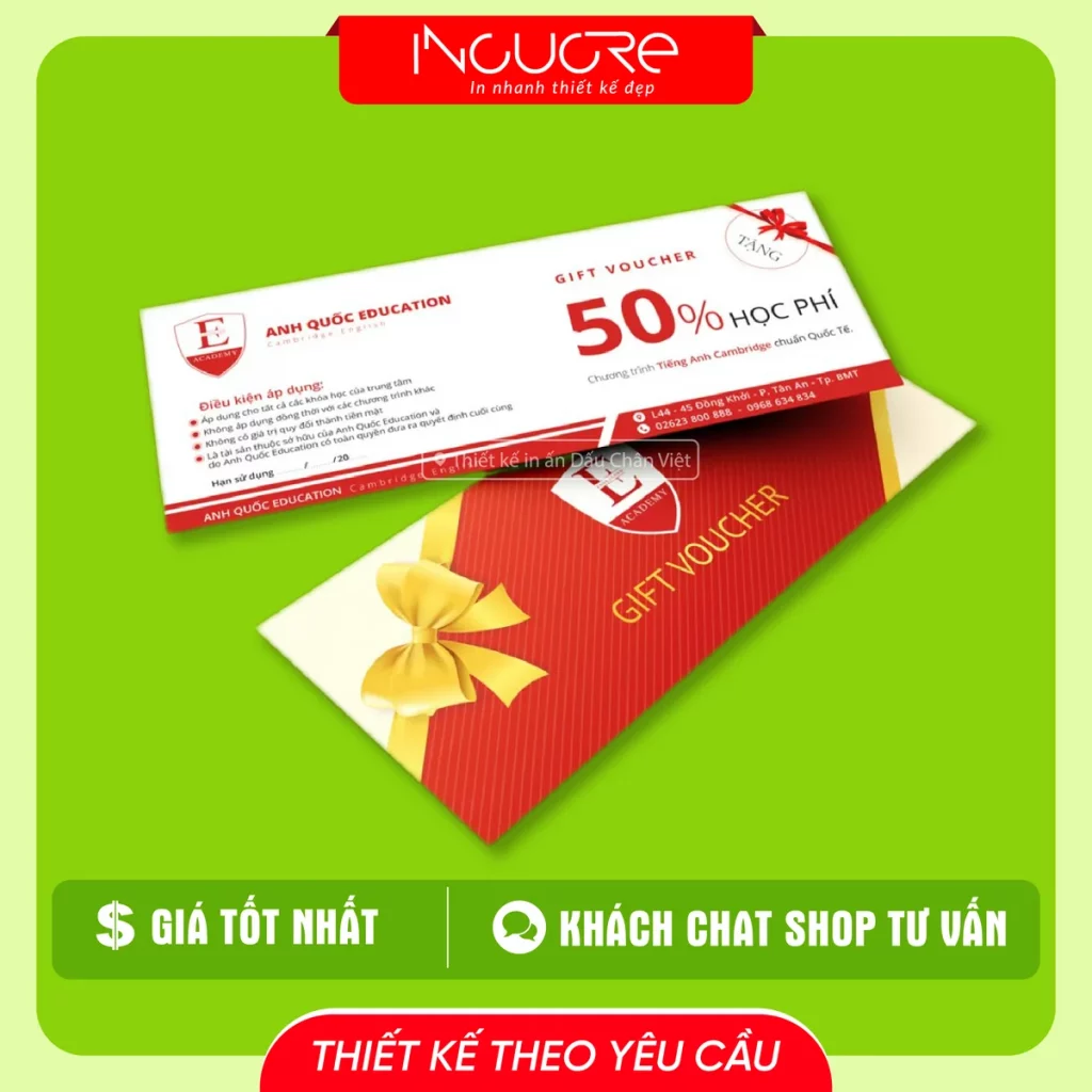 In voucher lấy ngay