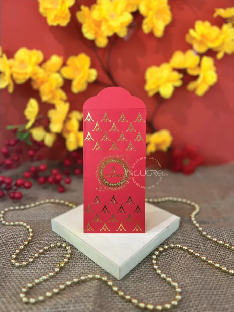 Mẫu Lì Xì Ép Nhũ Thiết Kế In Ấn Tại In Cực Rẻ