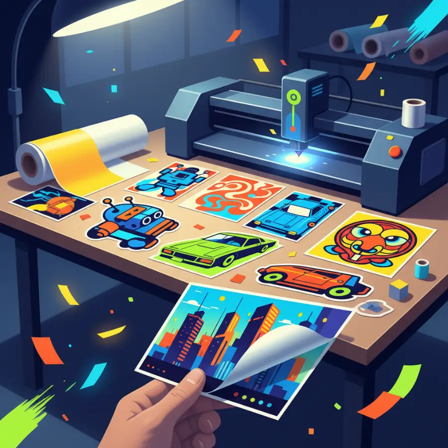 Xưởng In Decal Giá Rẻ TPHCM – In Tem Nhãn Sắc Nét, Lấy Liền