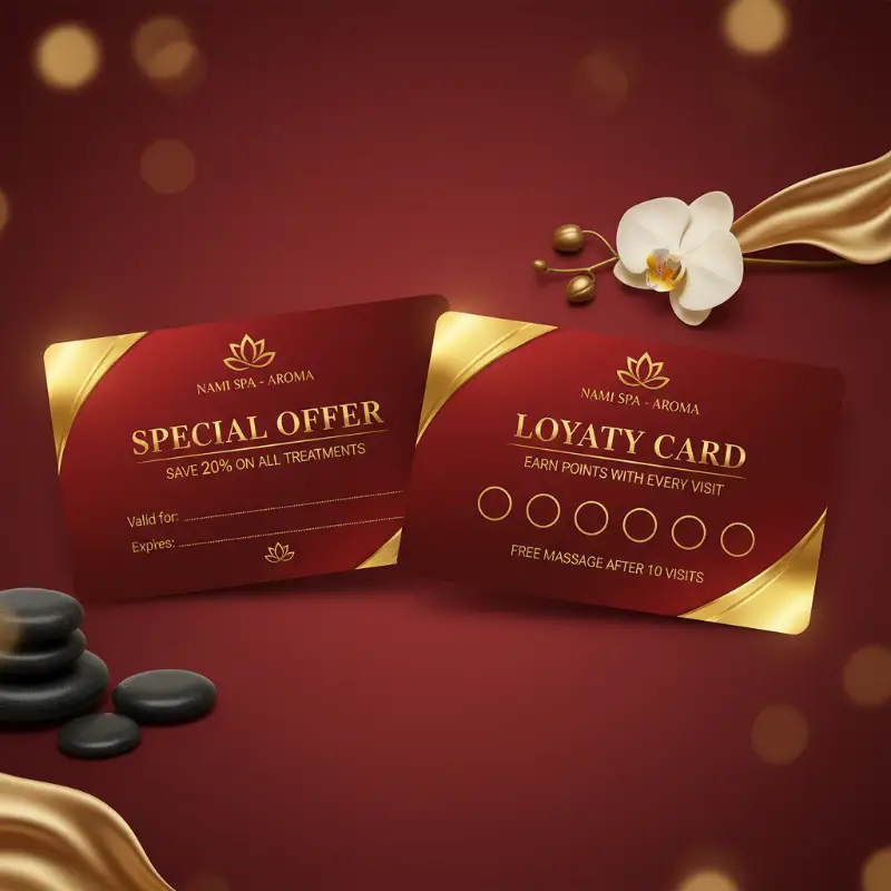 +88 Mẫu Voucher Spa Đẹp Chất Lượng