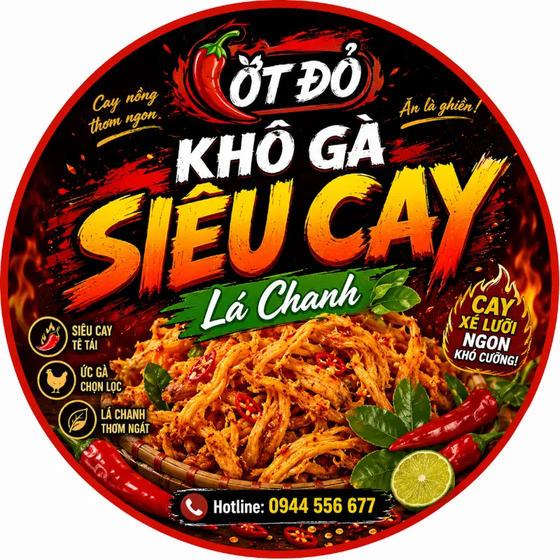 80+ Mẫu Tem Khô Gà Lá Chanh Đẹp Chất Lượng