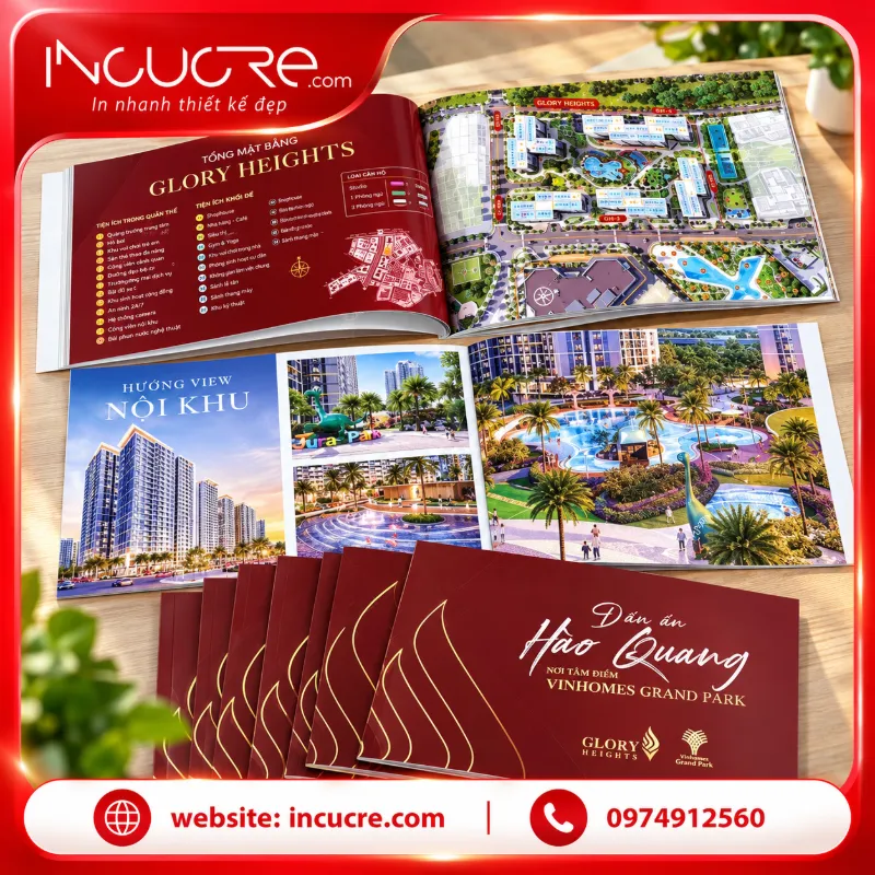 In Brochure Glory Heights sang trọng