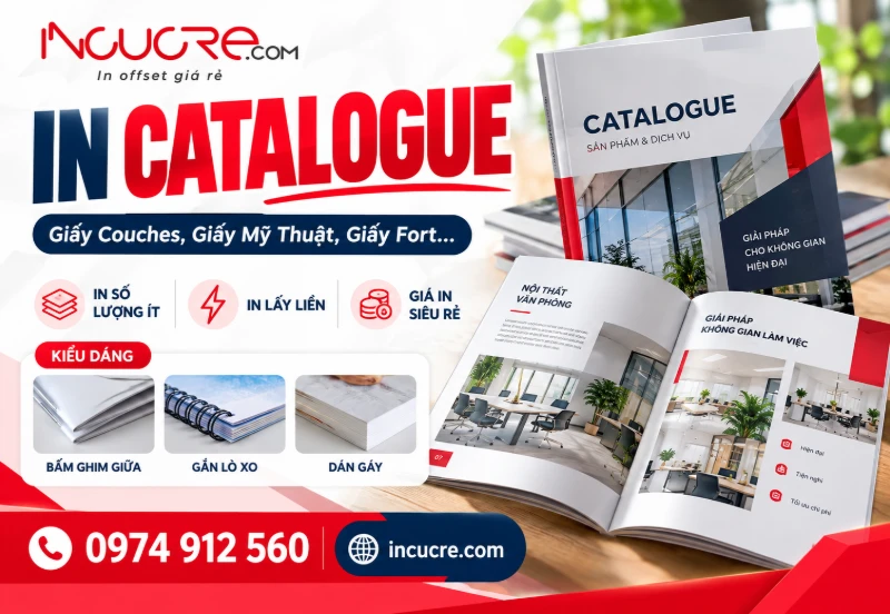 Catalogue In Ấn Chuyên Nghiệp, Giá Rẻ