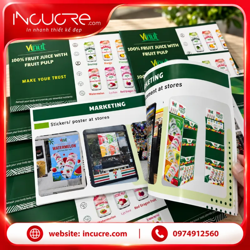 Catalogue marketing Vinut nổi bật