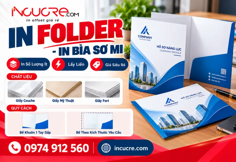 Quảng Cáo In Bìa Sơ Mi Chuyên Nghiệp